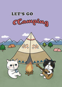 meow camping / violet