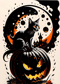 halloween cat D6A628