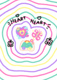 Butterfly Heart Sky