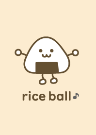 rice ball Musical note'Yellow'