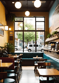Cozy Coffee shop B6bC73