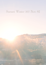 Sunset Water 567 Not AI