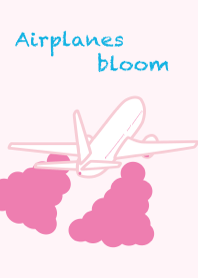 Airplanes bloom