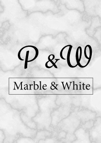 P&W-Marble&White-Initial