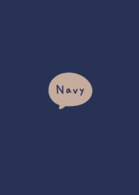 Loose simple navy. beige.