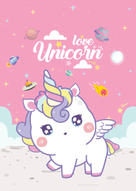 น้องยูนิคอร์น เลิฟๆ กาแล็กซี่สีชมพู