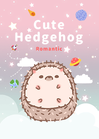 misty cat-Cute Hedgehog Galaxy romantic3