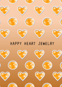 HAPPY HEART JEWELRYj-ORANGE GRADATION