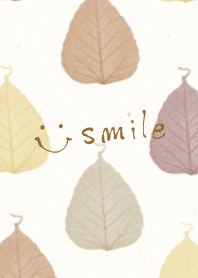 Brown leaf smile2