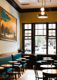 Cozy Coffee shop F32522