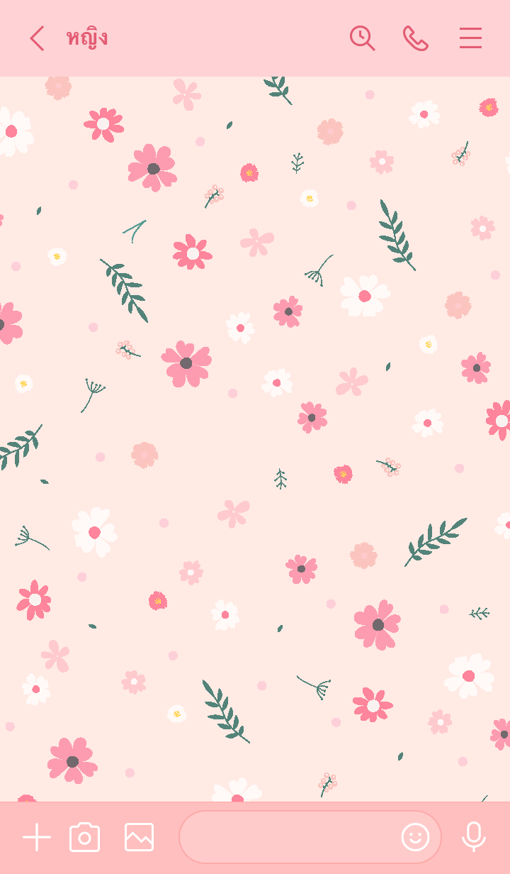 FLOWER SALMONPINK-NATURAL-15 รูปที่ 2