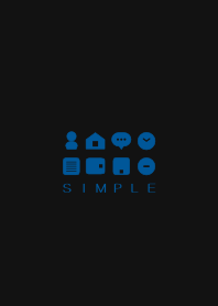 SIMPLE(black blue)V.494b