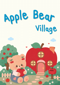 Apple Bear Village-blue