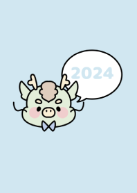 祝賀新年　黃道十二宮 龙 -2024- 16