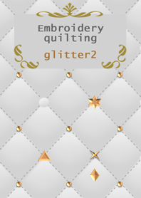 Embroidery quilting(glitter2)