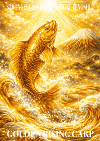 Rising carp that brings good fortune 28