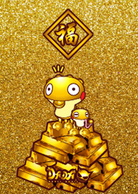 Lucky Gold,three Legged money toad