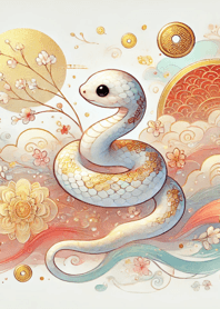 Year of Snake Lucky Theme 002