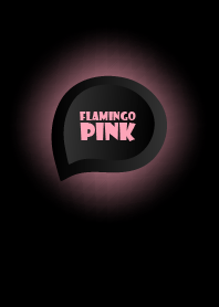 Flamiongo Pink Button In Black V.5