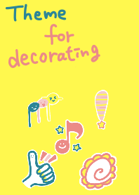 Theme for decorating your LINE