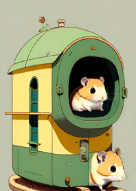 Banyak sekali hamster! 152
