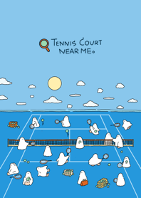 Ghost community:Tennis court near me.
