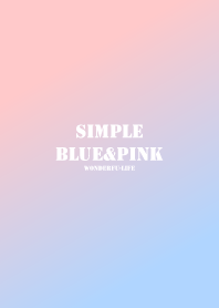 Simple Blue&Pink