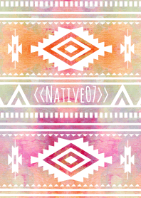 Native pattern7-PINK-