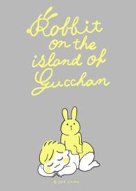 Rabbit on the island of Gucchan