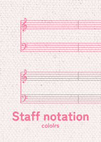 Staff notation Clr ver_Pink03