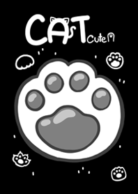 แมวน่ารัก - เท้าสีเทา