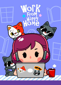 Meowz: Work From Happy Home 07