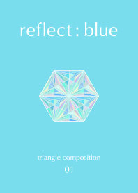 reflect : blue