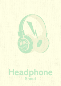 ヘッドホンshout ペールホワイトリリー