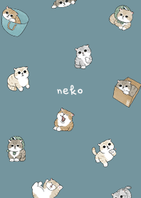 neko combo5 - teal blue