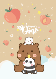 หมี3ตัว&น้องเป็ด ลูกพีชน่ารัก น่าร๊าก