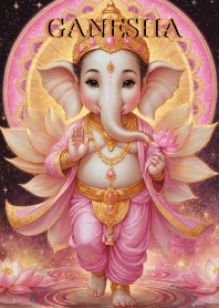 Pink Ganesha Win Lottery & Rich Theme