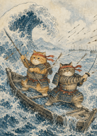 浮世繪貓咪武士 4-JP
