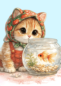 The Cat and the Goldfish