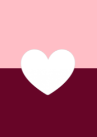 Simple Two Tone Heart V.2