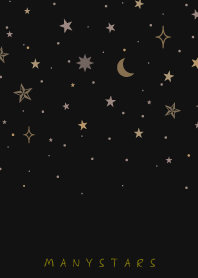 MANY STARS-DUSKY BLACK 7