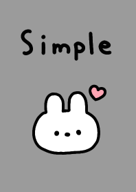 simple rabbit cute