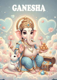 Ganesha, rich beyond measure,