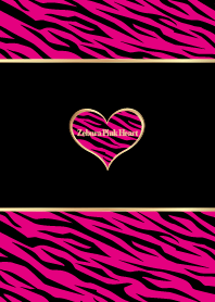Zebura pink heart