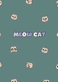 neko head2 / dark cadet blue