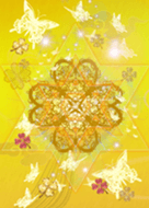 Lucky Six Pointed Star 4 Leaf Butterfly2 Line Theme Line Store