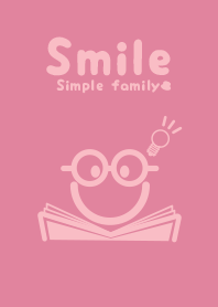 Smile & study Pale cherry pink