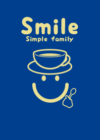 Smile & Teatime Ink blue