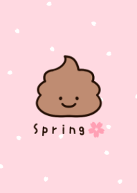 Cute poo and sakura
