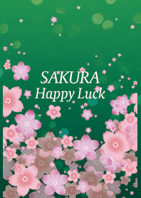 Hijau: Sakura di musim semi
